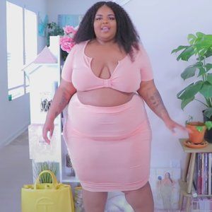 AS. Peachy Sexy Skirt Set